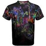 Grunge Paint Splatter Splash Ink Men s Cotton T-Shirt