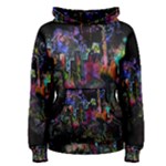 Grunge Paint Splatter Splash Ink Women s Pullover Hoodie