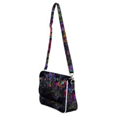 Shoulder Bag with Back Zipper 