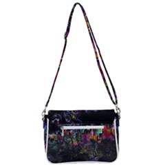 Shoulder Bag with Back Zipper 