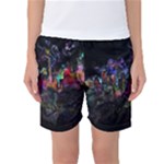 Grunge Paint Splatter Splash Ink Women s Basketball Shorts