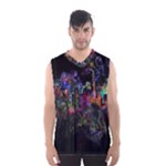 Grunge Paint Splatter Splash Ink Men s Basketball Tank Top