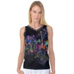 Grunge Paint Splatter Splash Ink Women s Basketball Tank Top