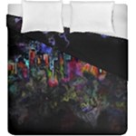 Grunge Paint Splatter Splash Ink Duvet Cover Double Side (King Size)