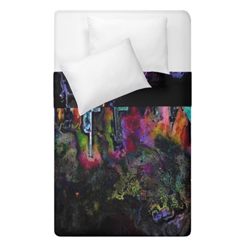 Grunge Paint Splatter Splash Ink Duvet Cover Double Side (Single Size) from ArtsNow.com