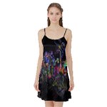 Grunge Paint Splatter Splash Ink Satin Night Slip