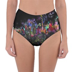Reversible High-Waist Bikini Bottoms 