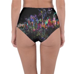 Reversible High-Waist Bikini Bottoms 