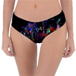 Grunge Paint Splatter Splash Ink Reversible Classic Bikini Bottoms
