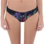Grunge Paint Splatter Splash Ink Reversible Hipster Bikini Bottoms