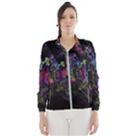 Grunge Paint Splatter Splash Ink Women s Windbreaker
