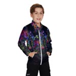 Grunge Paint Splatter Splash Ink Kids  Windbreaker