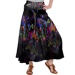 Grunge Paint Splatter Splash Ink Women s Satin Palazzo Pants