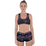 Grunge Paint Splatter Splash Ink Racerback Boyleg Bikini Set