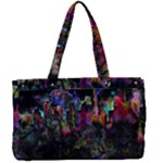 Grunge Paint Splatter Splash Ink Canvas Work Bag
