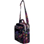 Grunge Paint Splatter Splash Ink Crossbody Day Bag