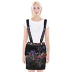 Grunge Paint Splatter Splash Ink Braces Suspender Skirt