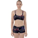 Grunge Paint Splatter Splash Ink Perfect Fit Gym Set