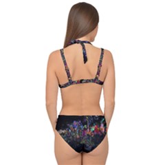 Double Strap Halter Bikini Set 