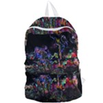 Grunge Paint Splatter Splash Ink Foldable Lightweight Backpack