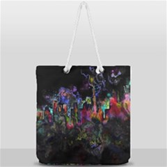 Full Print Rope Handle Tote (Large) 