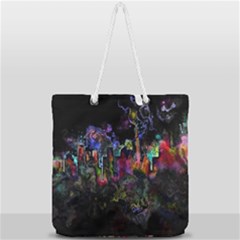 Full Print Rope Handle Tote (Large) 