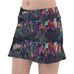 Grunge Paint Splatter Splash Ink Classic Tennis Skirt