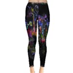 Grunge Paint Splatter Splash Ink Inside Out Leggings