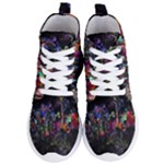 Grunge Paint Splatter Splash Ink Women s Lightweight High Top Sneakers