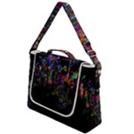 Grunge Paint Splatter Splash Ink Box Up Messenger Bag