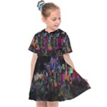 Grunge Paint Splatter Splash Ink Kids  Sailor Dress