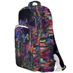 Grunge Paint Splatter Splash Ink Double Compartment Backpack