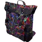 Grunge Paint Splatter Splash Ink Buckle Up Backpack