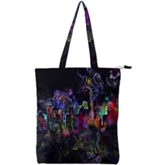 Double Zip Up Tote Bag 