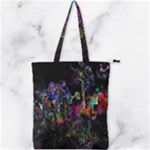 Grunge Paint Splatter Splash Ink Double Zip Up Tote Bag