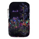 Grunge Paint Splatter Splash Ink Waist Pouch (Small)