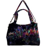 Grunge Paint Splatter Splash Ink Double Compartment Shoulder Bag
