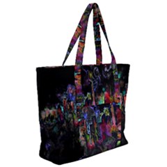 Zip Up Canvas Bag 