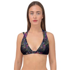 Double Strap Halter Bikini Top 