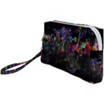 Grunge Paint Splatter Splash Ink Wristlet Pouch Bag (Small)
