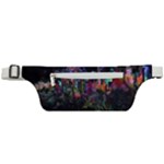 Grunge Paint Splatter Splash Ink Active Waist Bag