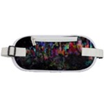 Grunge Paint Splatter Splash Ink Rounded Waist Pouch