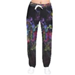 Grunge Paint Splatter Splash Ink Women Velvet Drawstring Pants