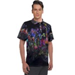 Grunge Paint Splatter Splash Ink Men s Polo T-Shirt