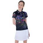 Grunge Paint Splatter Splash Ink Women s Polo T-Shirt