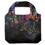 Grunge Paint Splatter Splash Ink Premium Foldable Grocery Recycle Bag