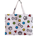 Zipper Mini Tote Bag 