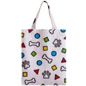 Zipper Classic Tote Bag 