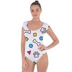 Short Sleeve Leotard  