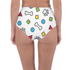 Reversible High-Waist Bikini Bottoms 